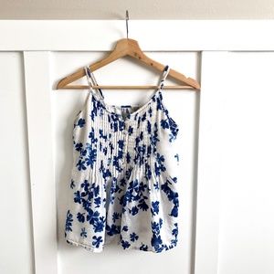 Floral Tank Top Blouse